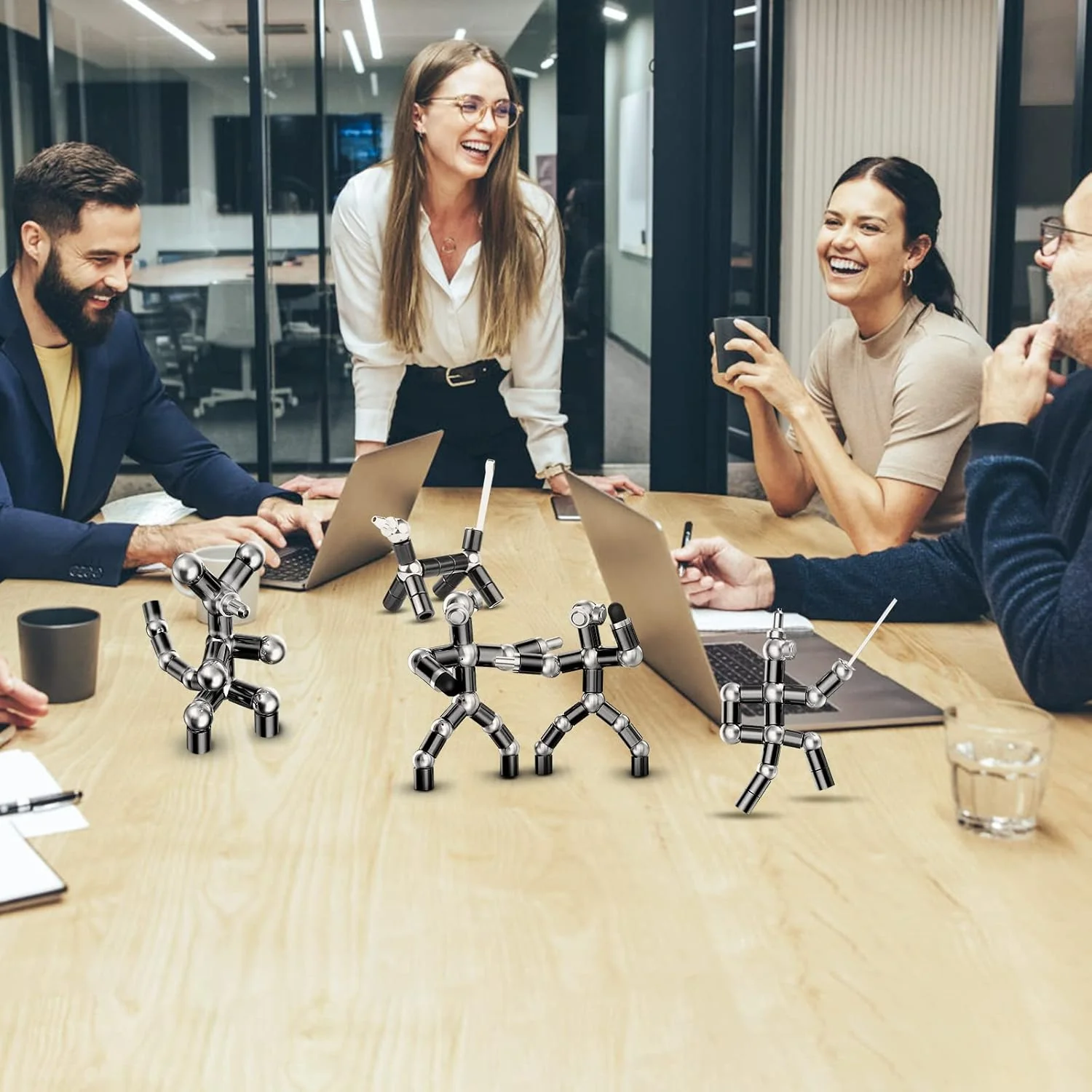 KEIFUKUH Fun Men Gifts Fidget Gel Pens - Unique