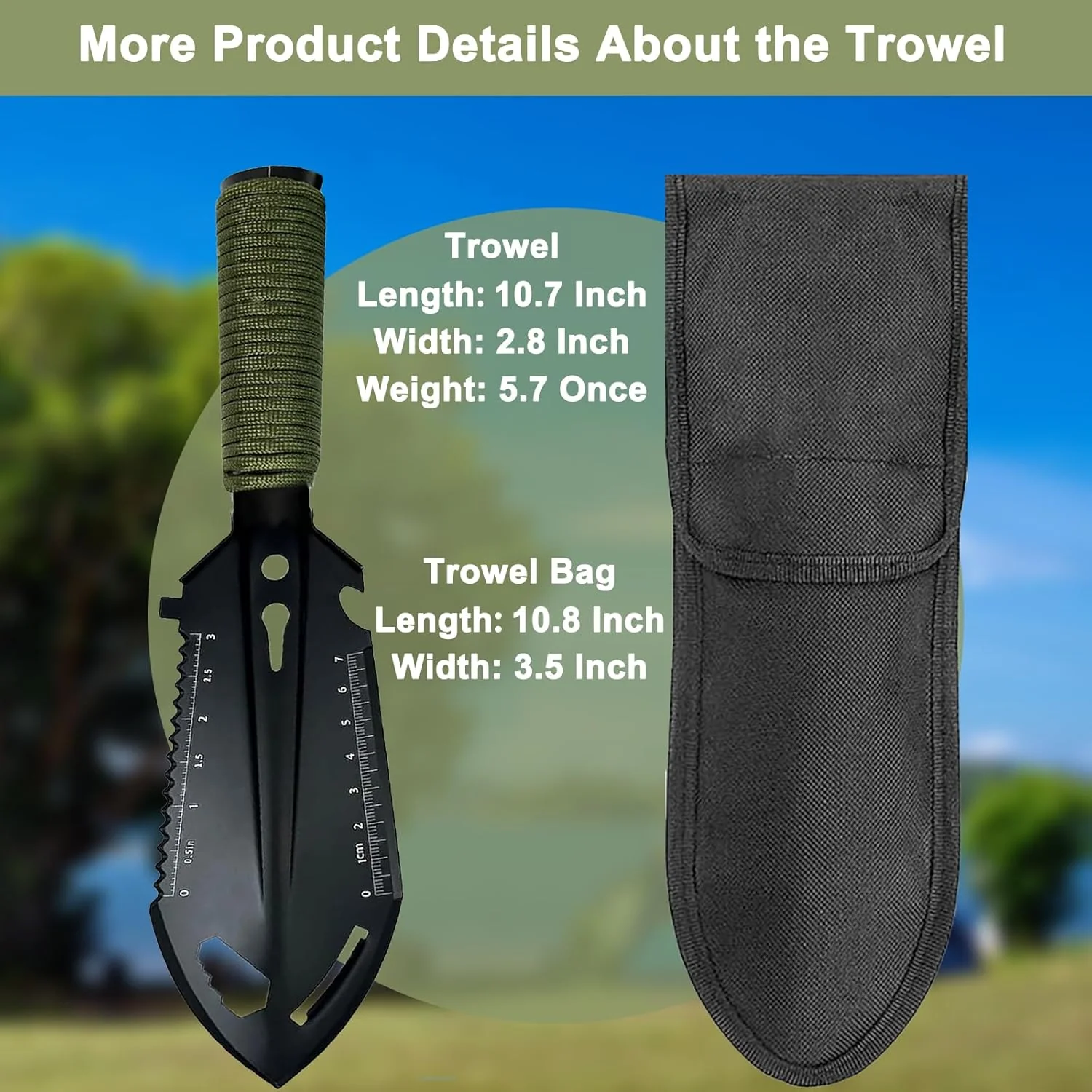 KEIFUKUH Multitool Trowel Men Gifts Tools - Portable Lightweight