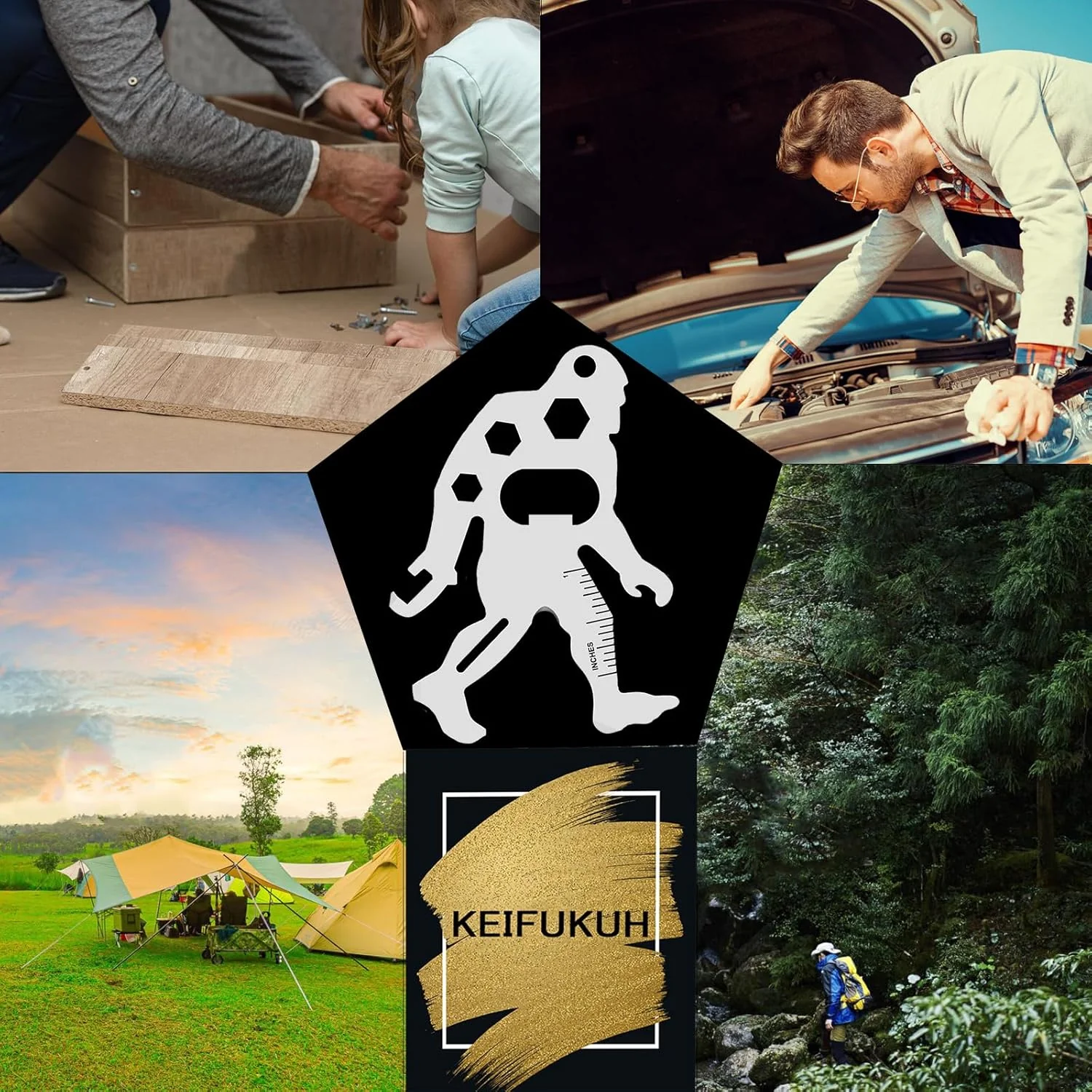 KEIFUKUH Stocking Stuffers for Mens Gifts EDC Multitool